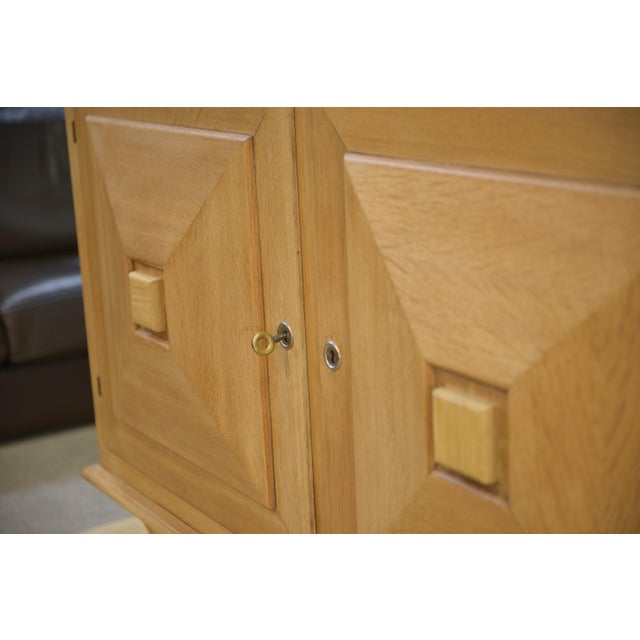 Vintage Three-Door Sideboard in Oak, 1950s, in Very Good conditions. Designed 1950 to 1959