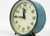 Vintage Light Blue Metal Alarm Clock, 1970s For Sale - Image 4 of 5