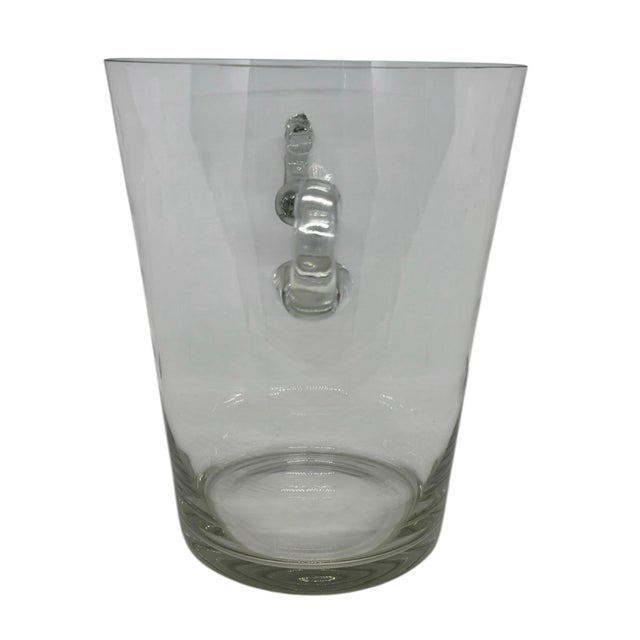 Contemporary Romanian Champagne Bucket Set With Four Flutes - 10” Set For Sale - Image 4 of 12