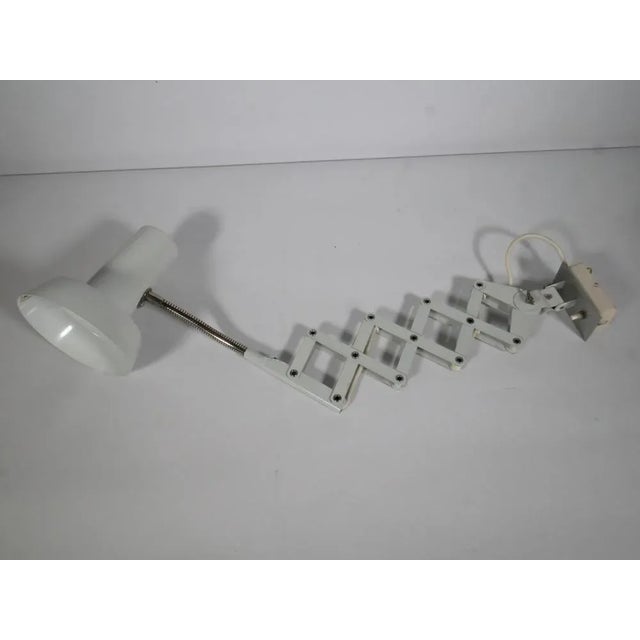 Mid-Century Model 107 Scissor Wall Light with Swan Neck from SIS, 1960s For Sale - Image 12 of 12