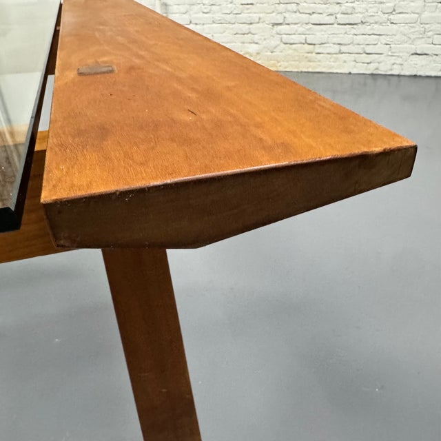 Brown Artisan Made One Off Solid Cherry Dining Set by Charles Radtke For Sale - Image 8 of 18