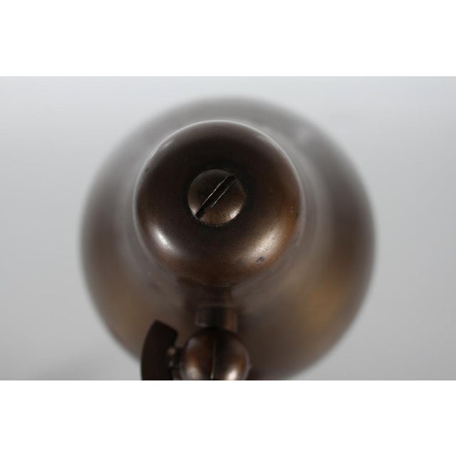 Vilhelm Lauritzen Flexible Desk Lamp in Brass from Lyfa, Denmark, 1940s For Sale - Image 12 of 18