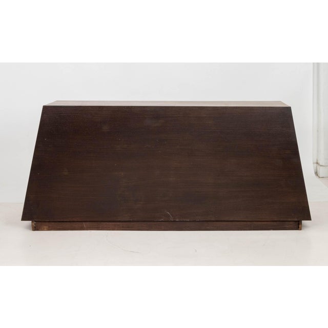 Modern Mahogany Trapezoidal Dresser For Sale - Image 9 of 9