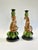 Mid-Century Modern Vintage MCM Lynn Chase Jaguar Jungle Candlesticks -Pair For Sale - Image 3 of 5