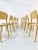 Vintage Beech Dining Chairs, 1980s, Set of 8 For Sale - Image 4 of 18