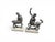 Patinated Centaur Sculptures, Bronzes on Marble Bases, Early 20th Century, Set of 2 For Sale - Image 3 of 14