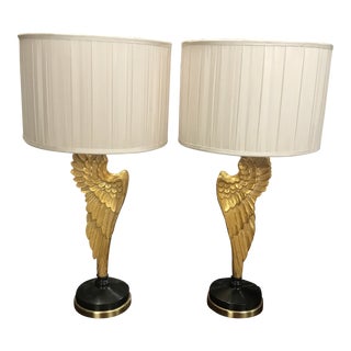 Icarus Lamps by Jonathan Charles - a Pair For Sale