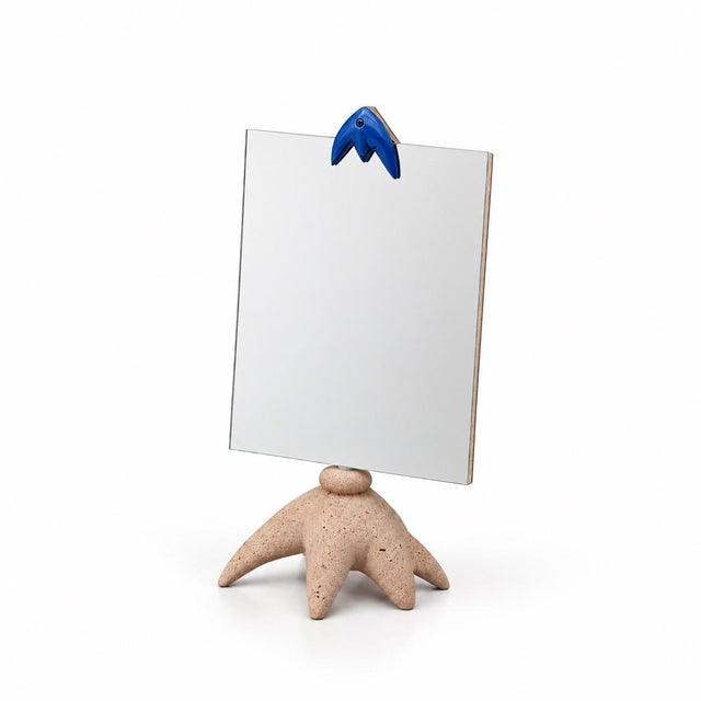 Postmodern Standing Table Mirror in the Style of Garouste & Bonetti, France, 1990s For Sale - Image 18 of 18