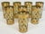 Mid-Century Modern VIntage Culver Valencia 22k Gold Highball Glasses, S/8 For Sale - Image 3 of 9