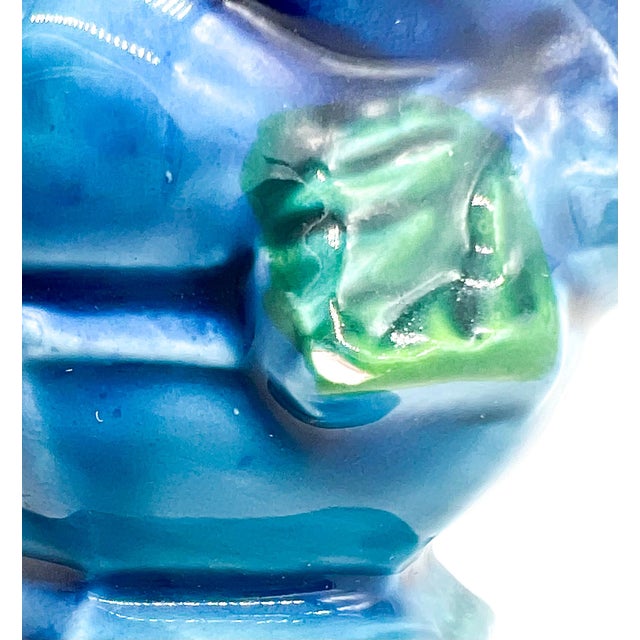 1960s 1960’s Inarco Blue Mood Indigo Fruit Topiary Salt and Pepper Shakers - Mid Century Modern, Retro For Sale - Image 5 of 10