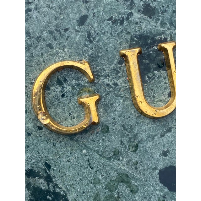 Verdi Green Marble 1970s Gucci Bookend, Minimalist Design, Circa 1970s For Sale - Image 13 of 16