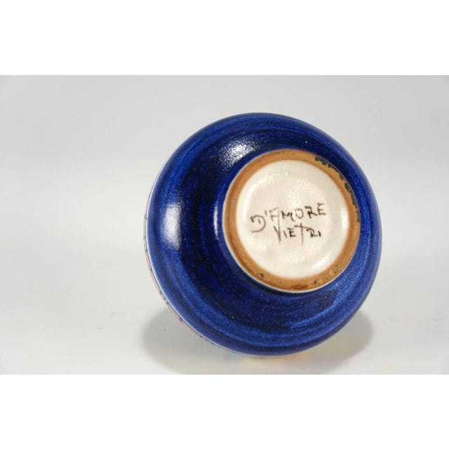 Ceramic Ceramic Vase by Luigi Damore for Vietri, Italy, 1970s For Sale - Image 7 of 9