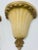 Gold Ceramic Wall Pockets, a Pair For Sale - Image 8 of 9