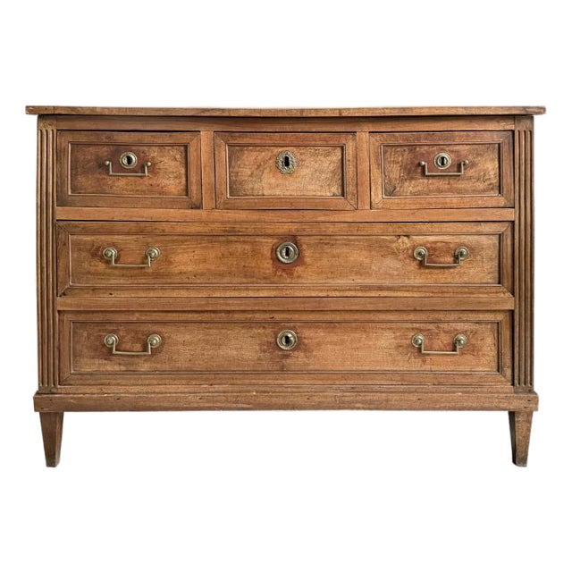 19th Century French Provincial Louis XVI Style Chest of Drawers For Sale