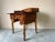Vintage Handmade Rustic Wood Desk W/ Stool For Sale - Image 9 of 12