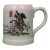Mid 20th Century Paul Brown X Brooks Brothers Ceramic Mug With Steeplchasing Scene For Sale