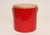 Georges Briard Mid Century Modern Red Vinyl and Birch Insulated Ice Bucket by Georges Briard For Sale - Image 4 of 14