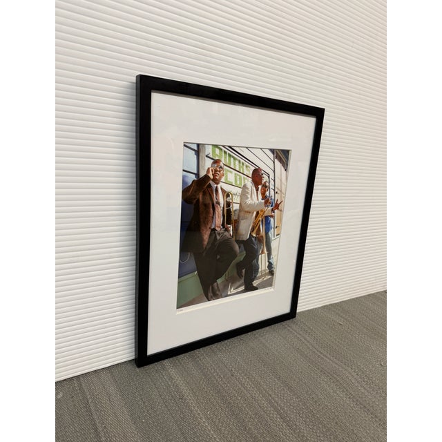 Design Plus Gallery presents a Framed “Trombone Shorty, James Andrews” Photograph by Elsa Hahne. Dated 2010, this archival...
