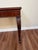Late 20th Century Late 20th Century Polo Ralph Lauren Mahogany Regency Console Table 72in Carved Scroll Legs For Sale - Image 5 of 15