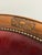 Louis XVI Style Leather Barrel Back Library Chair For Sale In New York - Image 6 of 12