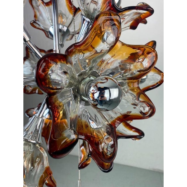 Murano Sputnik Chandelier, Italy, 1960s For Sale - Image 11 of 16