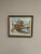 Original swedish oil on canvas – “riverside village” by b. Lundqvist – signed – vintage & framed – 57 × 49 cm (22.4" ×...
