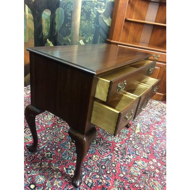 Item: Vintage Lowboy by Ethan Allen Furniture. Age & Condition: Circa 1990. Good vintage condition, minor signs of age or...