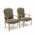 This is a pair of Italian bergère chairs. The faux bois frames are carved pine, and the upholstery, although not new, is...