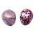 Mid 20th Century Art Glass Eggs- Set of 2 For Sale
