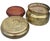 Goldenrod Early 20th Century Hand-Engraved Moorish-Patterned Brass Box on Wooden Stand For Sale - Image 8 of 8