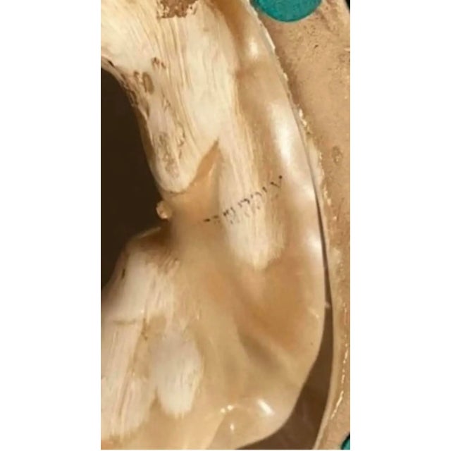 1960s Majolica Turkey Centerpiece Italy For Sale - Image 5 of 5