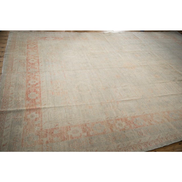 Distressed Pakistani Khotan Design Carpet - 8'11" x 11'10" For Sale - Image 12 of 13