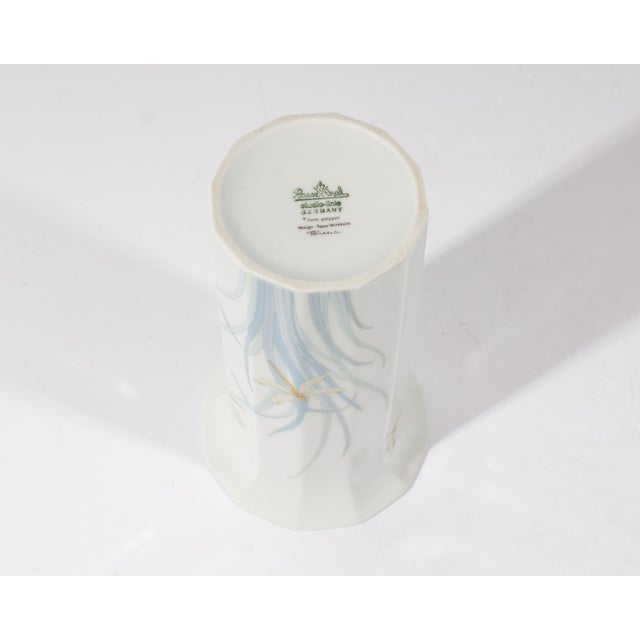 Tapio Wirkkala Polygon Rosenthal Studio Line Porcelain Vase For Sale In Indianapolis - Image 6 of 8