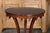 Italian 1800s Walnut Guéridon Side Table with Carved Apron and Gilt Spheres For Sale - Image 11 of 12