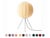 Knit-wit floor lamp. Ø60 cm. Medium size. The knitted materiality of the knit- wit lamp distributes light through the...