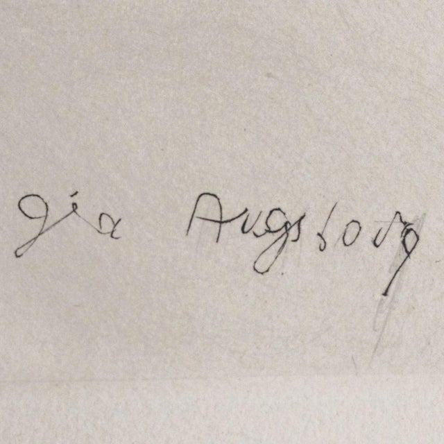 Géa Augsbourg, Fish, 1950s, Engraving For Sale - Image 4 of 6