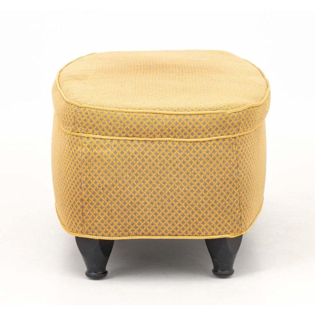 Late 20th Century Christian Liaigre Style Upholstered Bench For Sale - Image 5 of 6