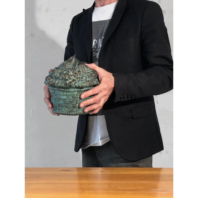 Sculptural Gilt Bronze Ice Bucket by Mauro Manetti, Italy, 1970s For Sale - Image 14 of 15