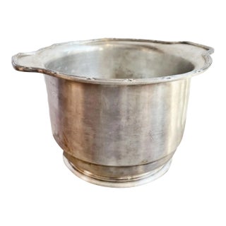 Vintage 1933 Silver Plated Pullman Train Car Ice Bucket For Sale