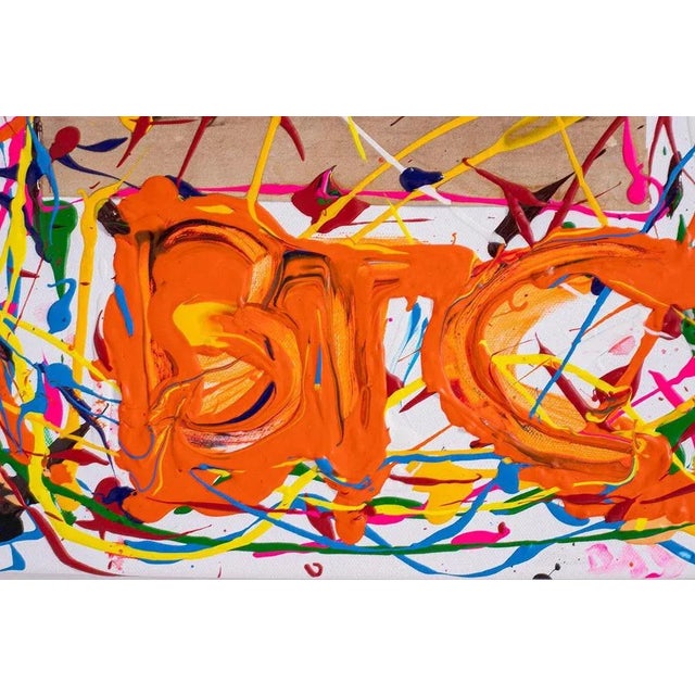 Bomberbax, Painting, 2021, Mixed Media on Canvas For Sale - Image 3 of 14