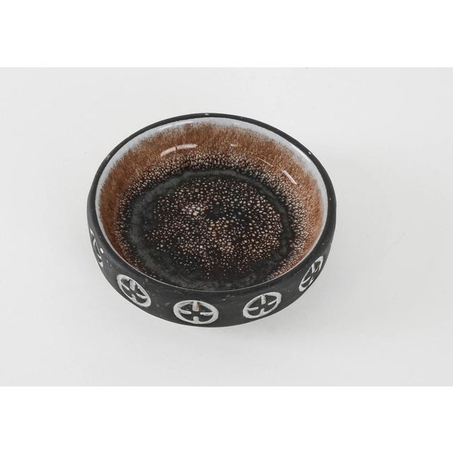 Danish Ceramic Bowl from Frank Keramik, 1960s For Sale - Image 3 of 7