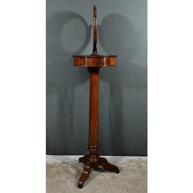 Early 19th Century Barber in Mahogany For Sale - Image 14 of 18