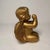 Religious Vintage Caffco Gold Kneeling Praying Angel Cherub Figurine Statue Christ Decor Religious For Sale - Image 3 of 12