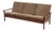 Vintage Danish Teak 3-Seater Sofa, 1960s For Sale