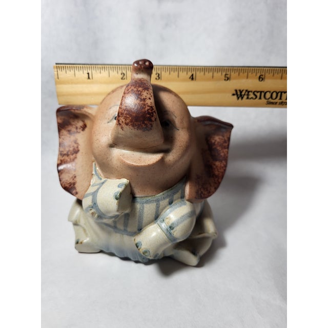 1950s Japan Anthropomorphic Elephant Planter For Sale - Image 12 of 12