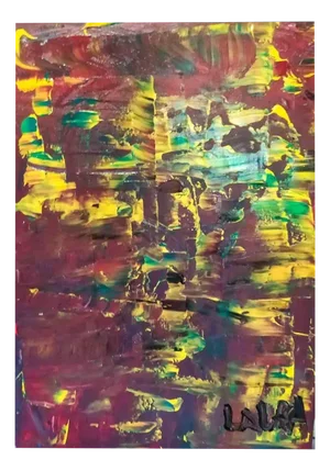 Laura Placa, Reflection, Original Acrylic on Canvas, 2020s