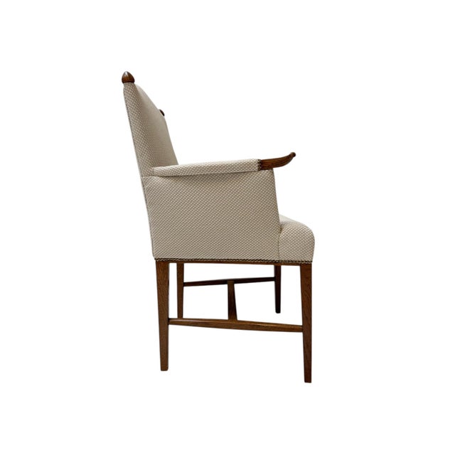 1920s Art Deco Amsterdam School Chair by Willem Penaat for Metz & Co., 1920s For Sale - Image 5 of 12