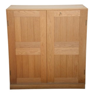Vintage Cabinet in Oak by Mogens Koch, 1980s For Sale
