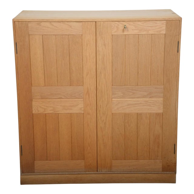 Vintage Cabinet in Oak by Mogens Koch, 1980s For Sale