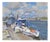 Valery Bayda, Port, 2020, Oil Painting on Canvas For Sale